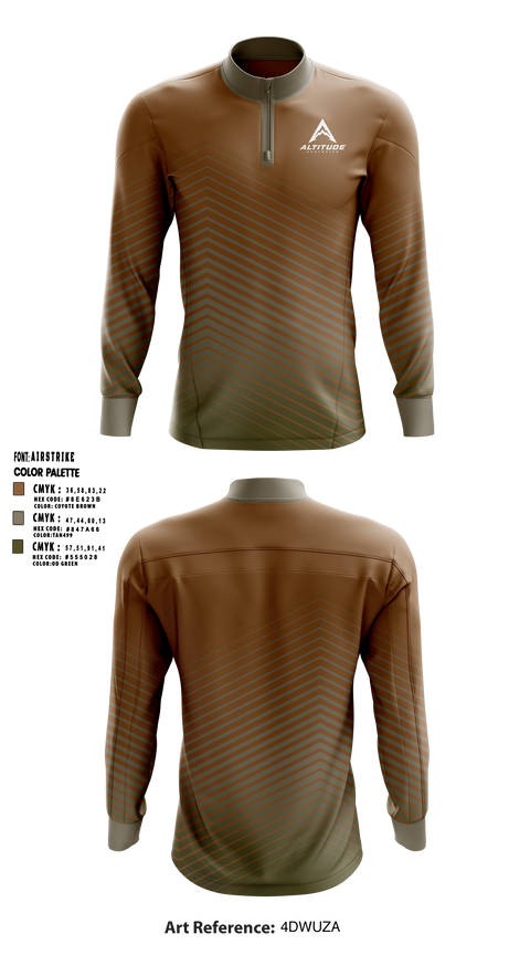 Quarter Zip Jacket, Altitude Athletics, Rugby, Teamtime, Team time, sublimation, custom sports apparel, team uniforms, spirit wear, spiritwear, sports uniforms, custom shirts, team store, custom team store, fundraiser sports, apparel fundraiser