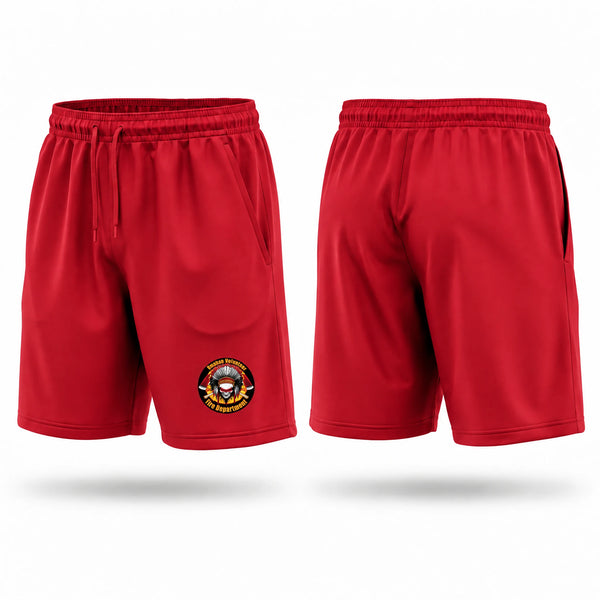 Athletic Shorts With Pockets, Quanah volunteer fire department, Fire Department, Teamtime, Team time, sublimation, custom sports apparel, team uniforms, spirit wear, spiritwear, sports uniforms, custom shirts, team store, custom team store, fundraiser sports, apparel fundraiser