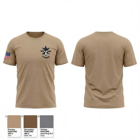 Old School Cotton Feel Shirt, C Co. 2-153rd Infantry, National Guard, Teamtime, Team time, sublimation, custom sports apparel, team uniforms, spirit wear, spiritwear, sports uniforms, custom shirts, team store, custom team store, fundraiser sports, apparel fundraiser