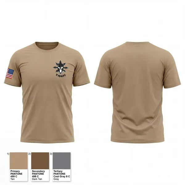 Old School Cotton Feel Shirt, C Co. 2-153rd Infantry, National Guard, Teamtime, Team time, sublimation, custom sports apparel, team uniforms, spirit wear, spiritwear, sports uniforms, custom shirts, team store, custom team store, fundraiser sports, apparel fundraiser