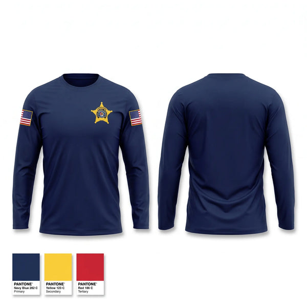 Long Sleeve Performance Shirt, Investigations, Police, Teamtime, Team time, sublimation, custom sports apparel, team uniforms, spirit wear, spiritwear, sports uniforms, custom shirts, team store, custom team store, fundraiser sports, apparel fundraiser