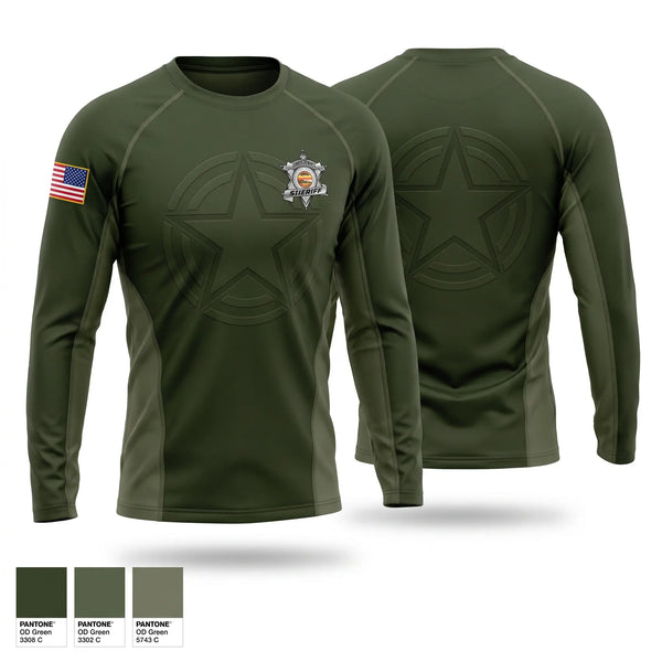 Long Sleeve Performance Shirt, Crawford county detective, Police, Teamtime, Team time, sublimation, custom sports apparel, team uniforms, spirit wear, spiritwear, sports uniforms, custom shirts, team store, custom team store, fundraiser sports, apparel fundraiser
