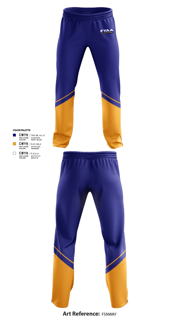 Sweatpants, Forest Youth Athletic Association Football, Football, Teamtime, Team time, sublimation, custom sports apparel, team uniforms, spirit wear, spiritwear, sports uniforms, custom shirts, team store, custom team store, fundraiser sports, apparel fundraiser
