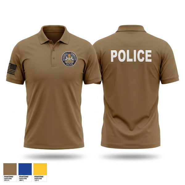 Short Sleeve Performance Polo, Schuylkill Twp Police, Police, Teamtime, Team time, sublimation, custom sports apparel, team uniforms, spirit wear, spiritwear, sports uniforms, custom shirts, team store, custom team store, fundraiser sports, apparel fundraiser