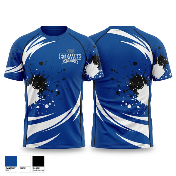 Soft Poly Tee Cotton Like Feel, Etowah, Spirit Store, Teamtime, Team time, sublimation, custom sports apparel, team uniforms, spirit wear, spiritwear, sports uniforms, custom shirts, team store, custom team store, fundraiser sports, apparel fundraiser