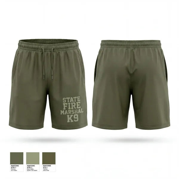 Athletic Shorts With Pockets, State Fire Marshal K9, Police, Teamtime, Team time, sublimation, custom sports apparel, team uniforms, spirit wear, spiritwear, sports uniforms, custom shirts, team store, custom team store, fundraiser sports, apparel fundraiser