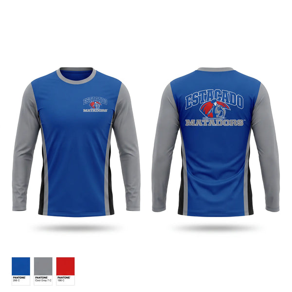 Long Sleeve Performance Shirt, Lady Matadors, Softball, Teamtime, Team time, sublimation, custom sports apparel, team uniforms, spirit wear, spiritwear, sports uniforms, custom shirts, team store, custom team store, fundraiser sports, apparel fundraiser