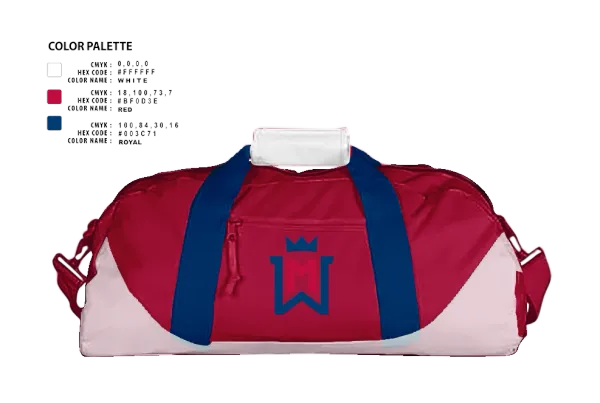 Duffle Bag, Watertown-Mayer Football, , Teamtime, Team time, sublimation, custom sports apparel, team uniforms, spirit wear, spiritwear, sports uniforms, custom shirts, team store, custom team store, fundraiser sports, apparel fundraiser