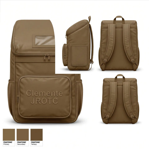 Gear Bag, Clemente JROTC, Army, Teamtime, Team time, sublimation, custom sports apparel, team uniforms, spirit wear, spiritwear, sports uniforms, custom shirts, team store, custom team store, fundraiser sports, apparel fundraiser
