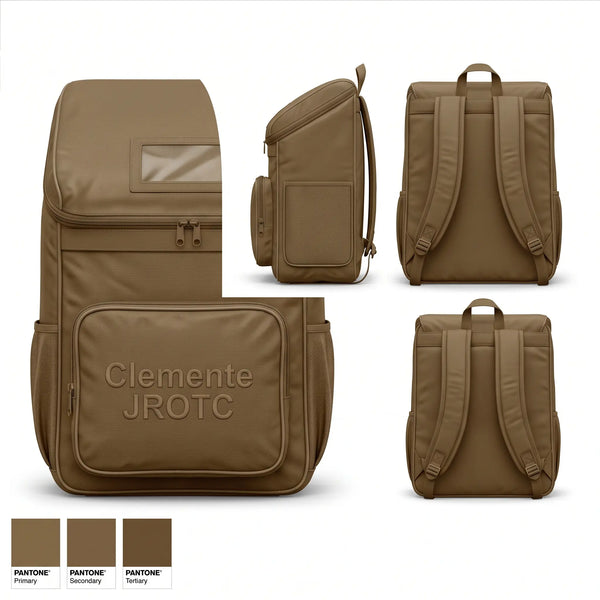 Gear Bag, Clemente JROTC, Army, Teamtime, Team time, sublimation, custom sports apparel, team uniforms, spirit wear, spiritwear, sports uniforms, custom shirts, team store, custom team store, fundraiser sports, apparel fundraiser