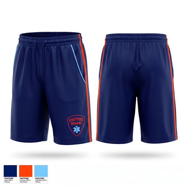 Athletic Shorts With Pockets, Stratford EMS, EMS/EMT, Teamtime, Team time, sublimation, custom sports apparel, team uniforms, spirit wear, spiritwear, sports uniforms, custom shirts, team store, custom team store, fundraiser sports, apparel fundraiser