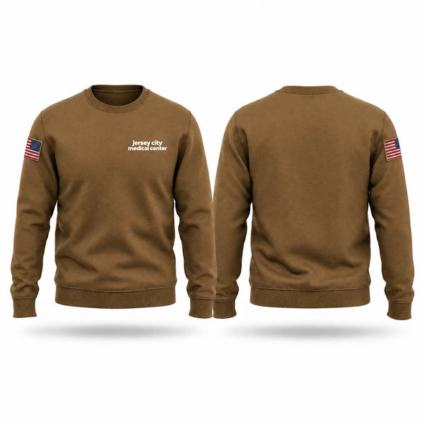 Crew Neck Sweatshirt, jersey city medical center, EMS/EMT, Teamtime, Team time, sublimation, custom sports apparel, team uniforms, spirit wear, spiritwear, sports uniforms, custom shirts, team store, custom team store, fundraiser sports, apparel fundraiser