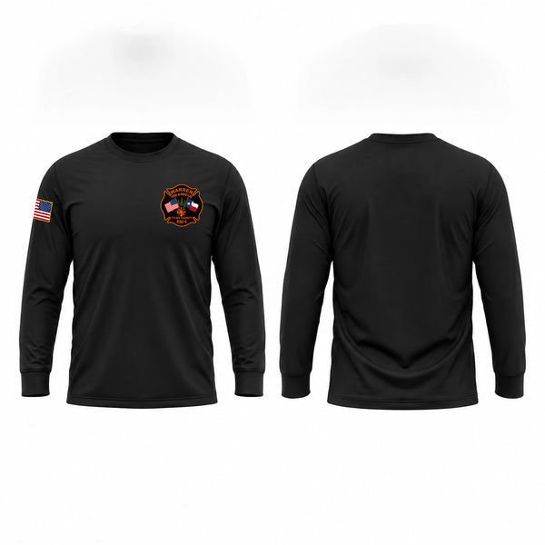 Long Sleeve Performance Shirt, Tyler County ESD #4 - Warren Fire & Rescue, Fire Department, Teamtime, Team time, sublimation, custom sports apparel, team uniforms, spirit wear, spiritwear, sports uniforms, custom shirts, team store, custom team store, fundraiser sports, apparel fundraiser