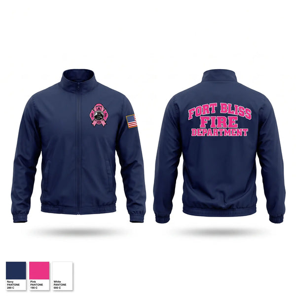Windbreaker, Fort Bliss F-299, Fire Department, Teamtime, Team time, sublimation, custom sports apparel, team uniforms, spirit wear, spiritwear, sports uniforms, custom shirts, team store, custom team store, fundraiser sports, apparel fundraiser