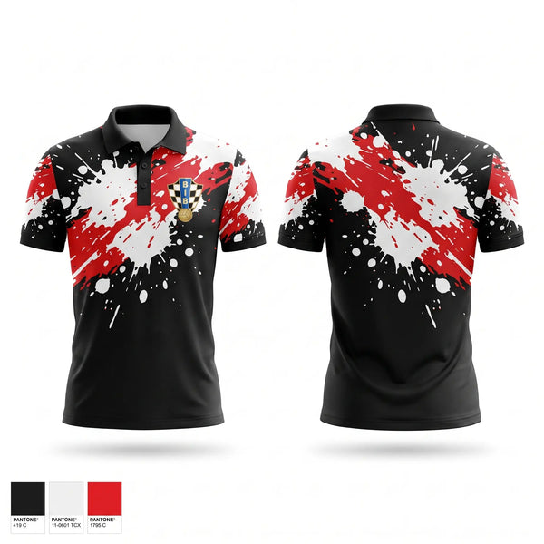Short Sleeve Performance Polo, BIB, Men's Soccer, Teamtime, Team time, sublimation, custom sports apparel, team uniforms, spirit wear, spiritwear, sports uniforms, custom shirts, team store, custom team store, fundraiser sports, apparel fundraiser