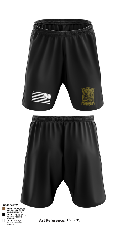 Athletic Shorts With Pockets, 665th SMC, Army, Teamtime, Team time, sublimation, custom sports apparel, team uniforms, spirit wear, spiritwear, sports uniforms, custom shirts, team store, custom team store, fundraiser sports, apparel fundraiser