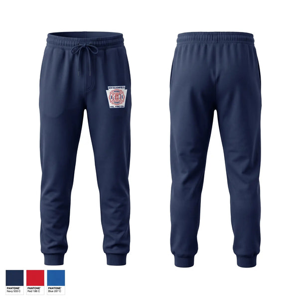 Sweatpants, New Bloomfield Fire Co, Fire Department, Teamtime, Team time, sublimation, custom sports apparel, team uniforms, spirit wear, spiritwear, sports uniforms, custom shirts, team store, custom team store, fundraiser sports, apparel fundraiser