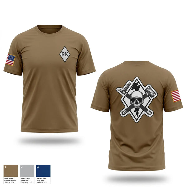 Old School Cotton Feel Shirt, 3rd Platoon Cco 2-37 AR, Army, Teamtime, Team time, sublimation, custom sports apparel, team uniforms, spirit wear, spiritwear, sports uniforms, custom shirts, team store, custom team store, fundraiser sports, apparel fundraiser