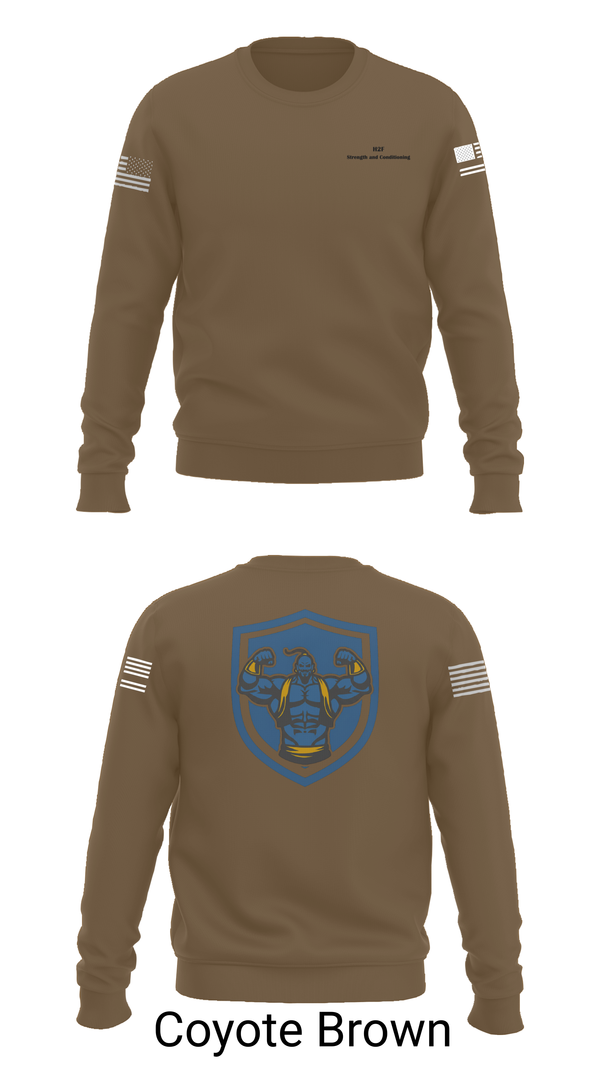Crew Neck Sweatshirt, 3rd Chemical Brigade H2F, Army, Teamtime, Team time, sublimation, custom sports apparel, team uniforms, spirit wear, spiritwear, sports uniforms, custom shirts, team store, custom team store, fundraiser sports, apparel fundraiser
