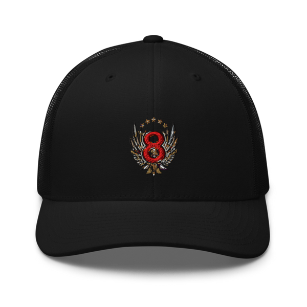 Section 8 9154047 Retro Trucker Hat | Yupoong 6606
