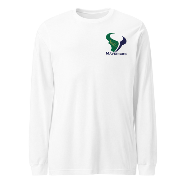 La Costa Canyon Mavericks Football 75802919 Unisex Long Sleeve Tee | Bella + Canvas 3501