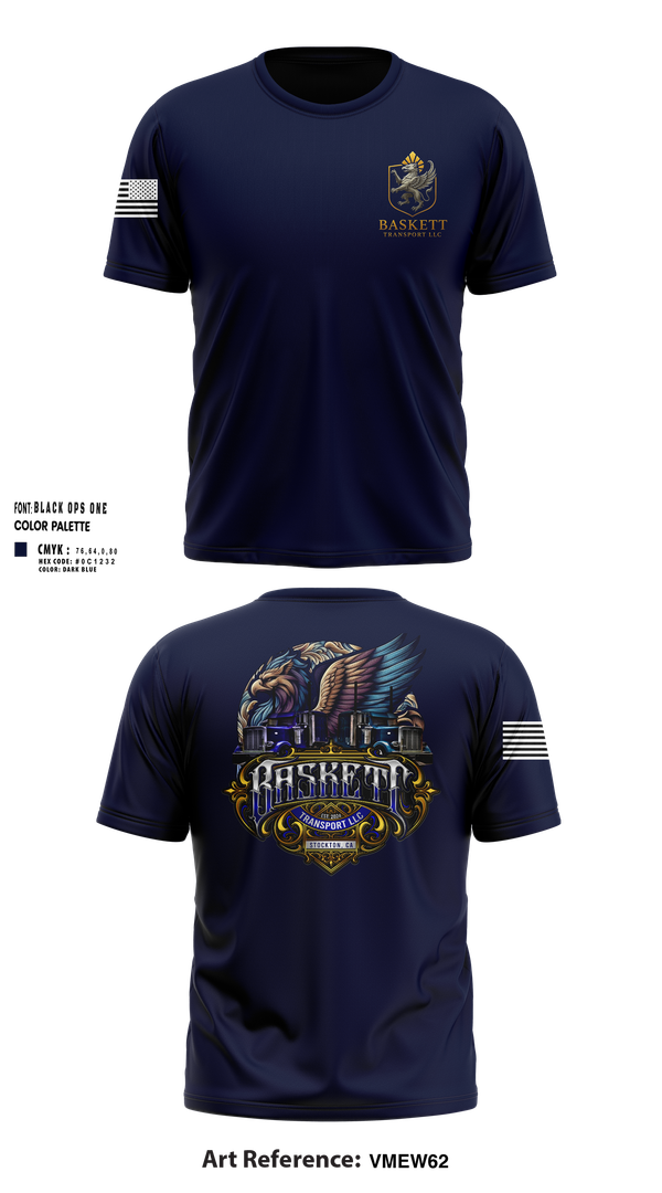 Short Sleeve Performance Shirt, Baskett Transport LLC, , Teamtime, Team time, sublimation, custom sports apparel, team uniforms, spirit wear, spiritwear, sports uniforms, custom shirts, team store, custom team store, fundraiser sports, apparel fundraiser