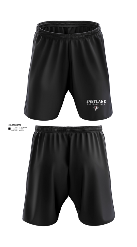 Athletic Shorts With Pockets, Eastlake, Baseball, Teamtime, Team time, sublimation, custom sports apparel, team uniforms, spirit wear, spiritwear, sports uniforms, custom shirts, team store, custom team store, fundraiser sports, apparel fundraiser