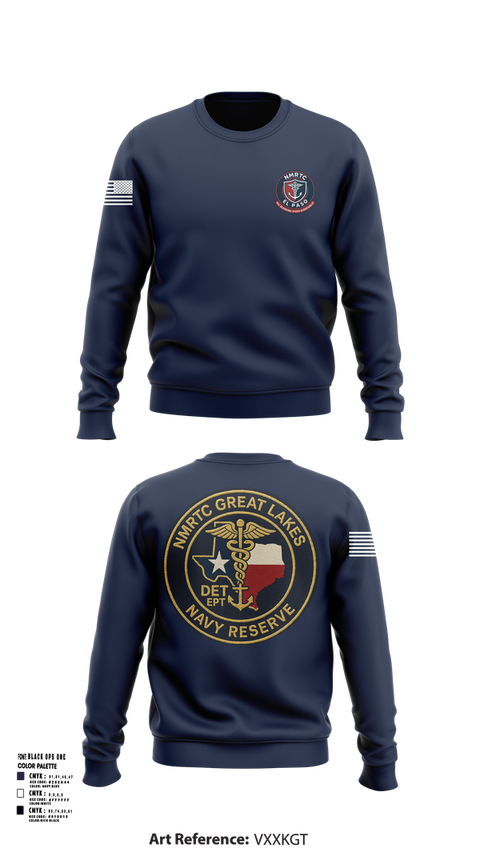Crew Neck Sweatshirt, NMRTC El Paso, , Teamtime, Team time, sublimation, custom sports apparel, team uniforms, spirit wear, spiritwear, sports uniforms, custom shirts, team store, custom team store, fundraiser sports, apparel fundraiser
