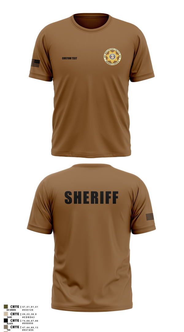 Short Sleeve Performance Shirt, Bollinger County Sheriff’s Office, Police, Teamtime, Team time, sublimation, custom sports apparel, team uniforms, spirit wear, spiritwear, sports uniforms, custom shirts, team store, custom team store, fundraiser sports, apparel fundraiser