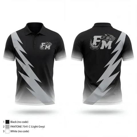 Short Sleeve Performance Polo, Feagin Mill Wolves, , Teamtime, Team time, sublimation, custom sports apparel, team uniforms, spirit wear, spiritwear, sports uniforms, custom shirts, team store, custom team store, fundraiser sports, apparel fundraiser