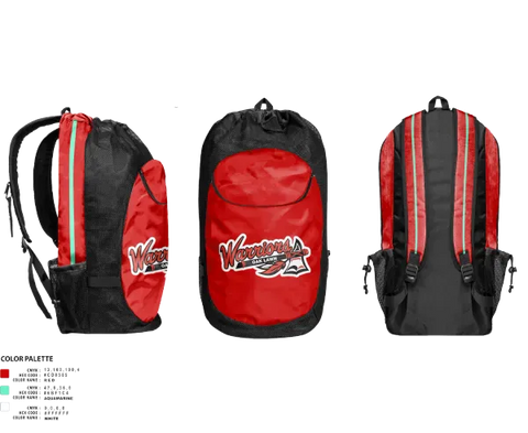 Gear Bag, Westside Warriors, Baseball, Teamtime, Team time, sublimation, custom sports apparel, team uniforms, spirit wear, spiritwear, sports uniforms, custom shirts, team store, custom team store, fundraiser sports, apparel fundraiser