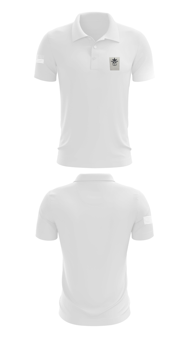 Short Sleeve Performance Polo, C Co. 2-153rd Infantry, National Guard, Teamtime, Team time, sublimation, custom sports apparel, team uniforms, spirit wear, spiritwear, sports uniforms, custom shirts, team store, custom team store, fundraiser sports, apparel fundraiser