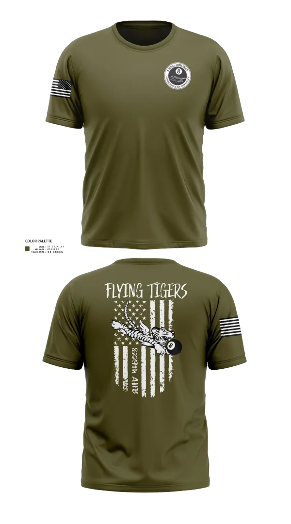 Old School Cotton Feel Shirt, 8-229th AHB, , Teamtime, Team time, sublimation, custom sports apparel, team uniforms, spirit wear, spiritwear, sports uniforms, custom shirts, team store, custom team store, fundraiser sports, apparel fundraiser