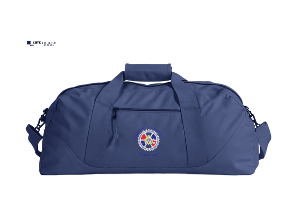 Duffle Bag, Iam Local 743, , Teamtime, Team time, sublimation, custom sports apparel, team uniforms, spirit wear, spiritwear, sports uniforms, custom shirts, team store, custom team store, fundraiser sports, apparel fundraiser