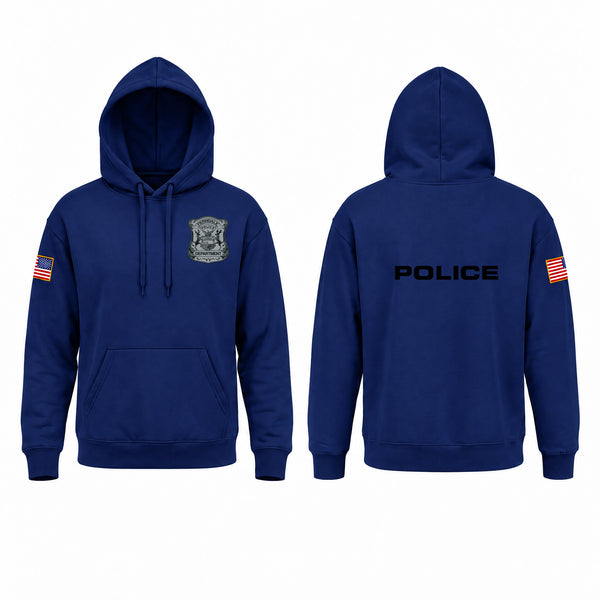 Hoodie, Ferndale Police Department, Police, Teamtime, Team time, sublimation, custom sports apparel, team uniforms, spirit wear, spiritwear, sports uniforms, custom shirts, team store, custom team store, fundraiser sports, apparel fundraiser