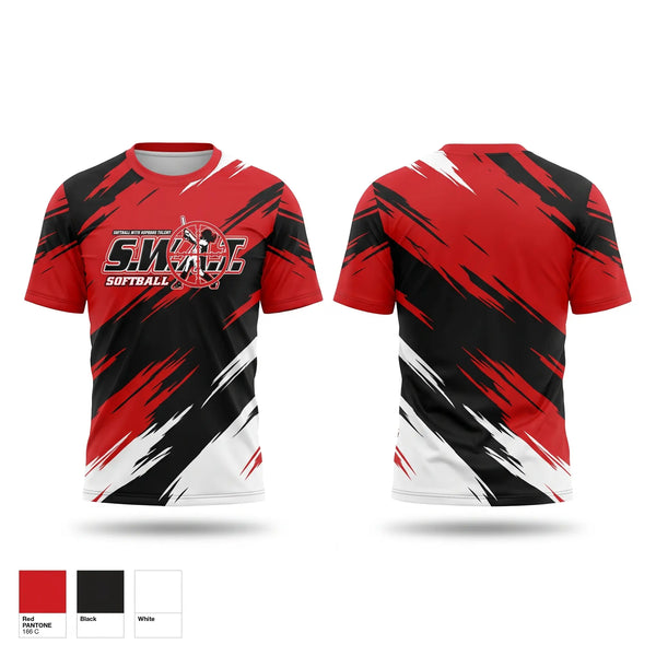 Short Sleeve Performance Shirt, S.W.A.T., Softball, Teamtime, Team time, sublimation, custom sports apparel, team uniforms, spirit wear, spiritwear, sports uniforms, custom shirts, team store, custom team store, fundraiser sports, apparel fundraiser
