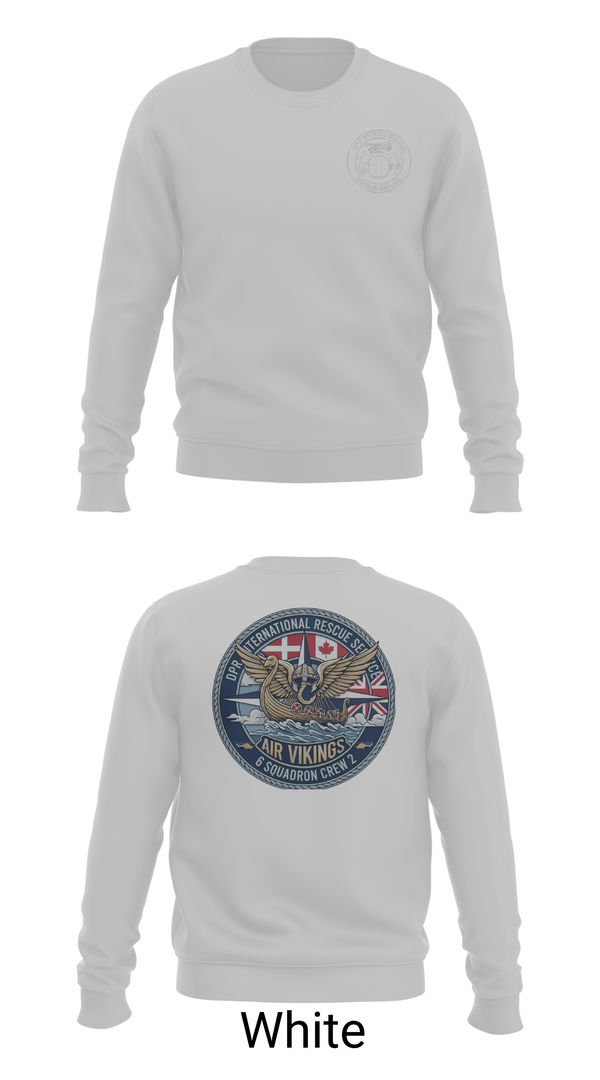 Crew Neck Sweatshirt, 6 Squadron Crew 2, , Teamtime, Team time, sublimation, custom sports apparel, team uniforms, spirit wear, spiritwear, sports uniforms, custom shirts, team store, custom team store, fundraiser sports, apparel fundraiser