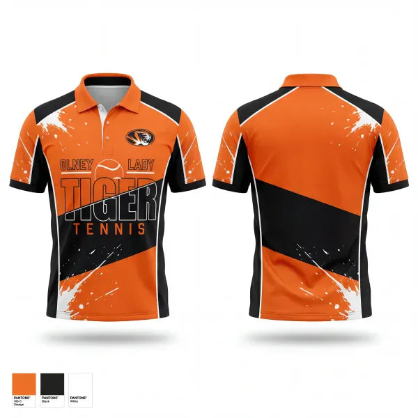 Short Sleeve Performance Polo, Richland County High School Tennis, Tennis, Teamtime, Team time, sublimation, custom sports apparel, team uniforms, spirit wear, spiritwear, sports uniforms, custom shirts, team store, custom team store, fundraiser sports, apparel fundraiser