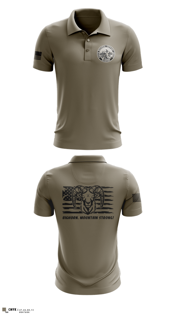 Short Sleeve Performance Polo, 650th RSG, Army, Teamtime, Team time, sublimation, custom sports apparel, team uniforms, spirit wear, spiritwear, sports uniforms, custom shirts, team store, custom team store, fundraiser sports, apparel fundraiser