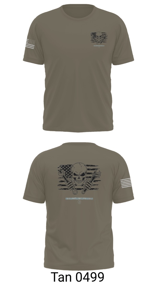 Old School Cotton Feel Shirt, 1245th Transportation Company, , Teamtime, Team time, sublimation, custom sports apparel, team uniforms, spirit wear, spiritwear, sports uniforms, custom shirts, team store, custom team store, fundraiser sports, apparel fundraiser