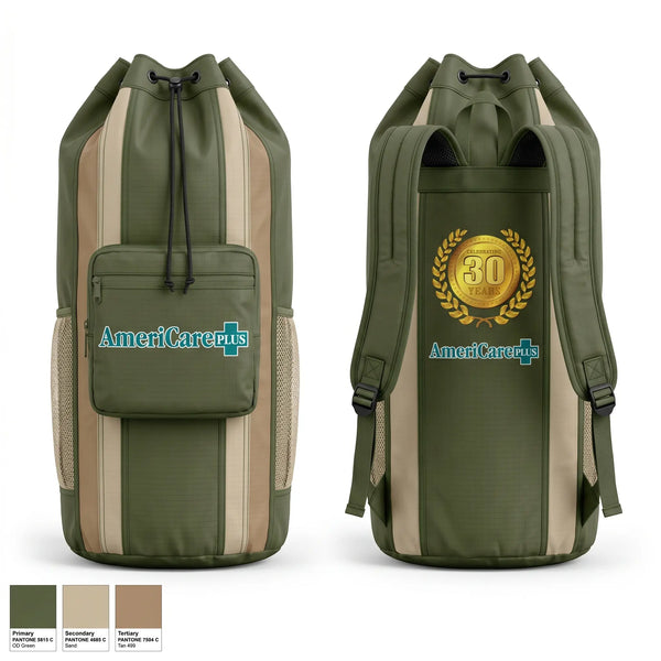 Gear Bag, Americare Plus, EMS/EMT, Teamtime, Team time, sublimation, custom sports apparel, team uniforms, spirit wear, spiritwear, sports uniforms, custom shirts, team store, custom team store, fundraiser sports, apparel fundraiser