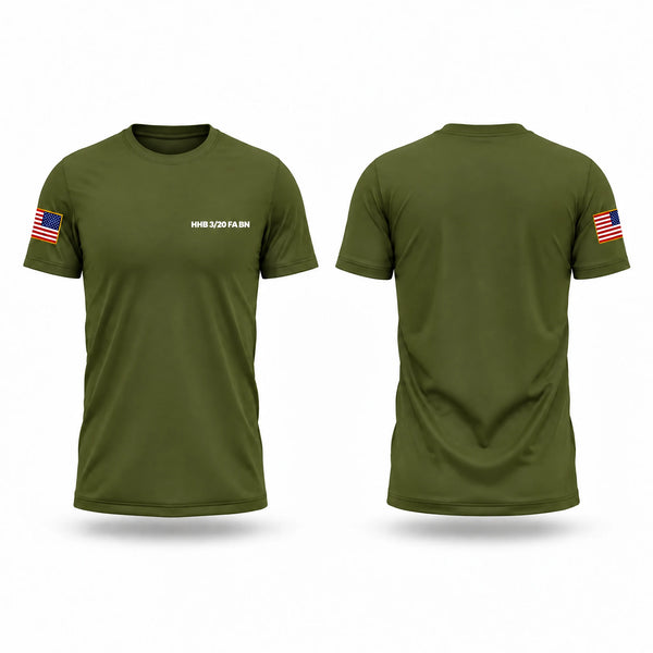 Short Sleeve Performance Shirt, HHB 3/20 FA BN, Army, Teamtime, Team time, sublimation, custom sports apparel, team uniforms, spirit wear, spiritwear, sports uniforms, custom shirts, team store, custom team store, fundraiser sports, apparel fundraiser