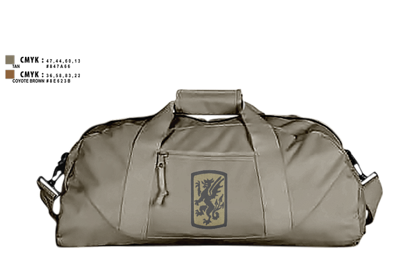 Duffle Bag, 411Th CBRN, Army, Teamtime, Team time, sublimation, custom sports apparel, team uniforms, spirit wear, spiritwear, sports uniforms, custom shirts, team store, custom team store, fundraiser sports, apparel fundraiser