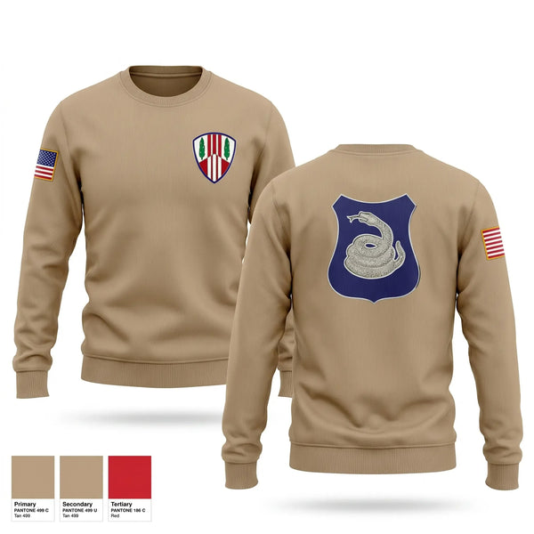 Crew Neck Sweatshirt, 1569th MTC, National Guard, Teamtime, Team time, sublimation, custom sports apparel, team uniforms, spirit wear, spiritwear, sports uniforms, custom shirts, team store, custom team store, fundraiser sports, apparel fundraiser