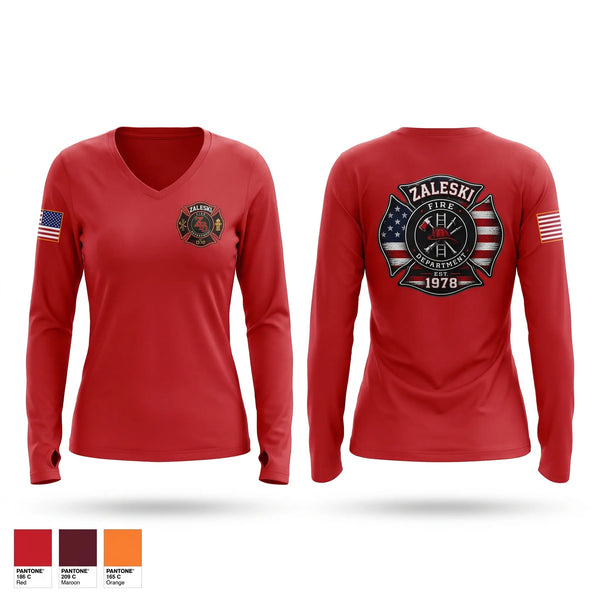 Old School Cotton Feel Shirt, Zaleski fire department, Fire Department, Teamtime, Team time, sublimation, custom sports apparel, team uniforms, spirit wear, spiritwear, sports uniforms, custom shirts, team store, custom team store, fundraiser sports, apparel fundraiser