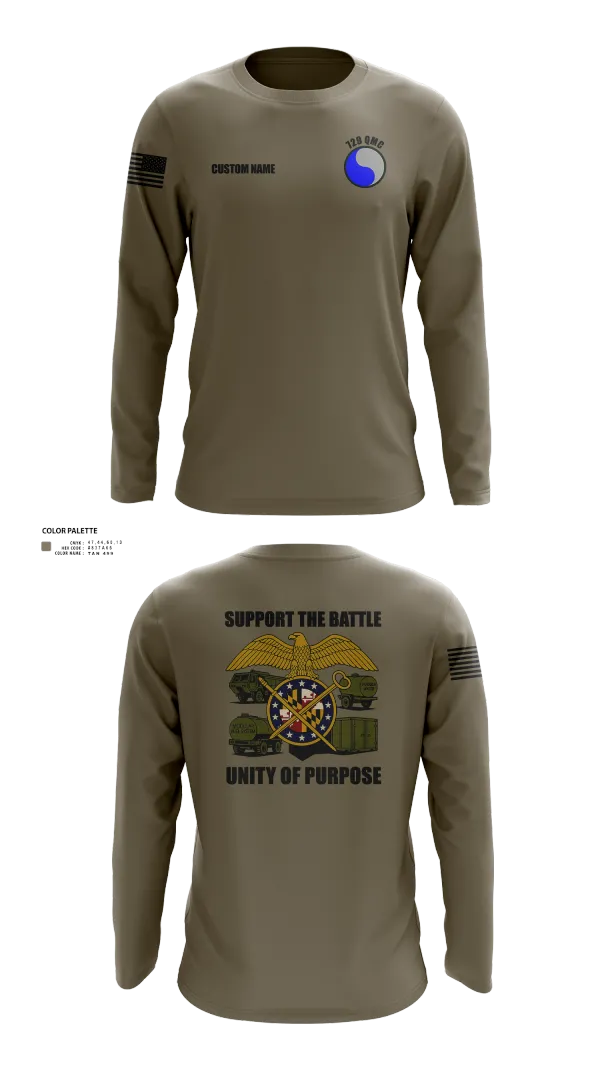 Long Sleeve Performance Shirt, 729 Quarter Master Unit, Army, Teamtime, Team time, sublimation, custom sports apparel, team uniforms, spirit wear, spiritwear, sports uniforms, custom shirts, team store, custom team store, fundraiser sports, apparel fundraiser