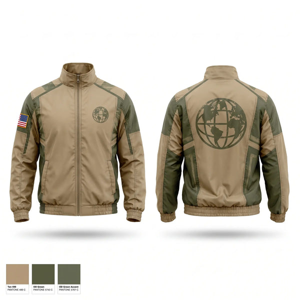Windbreaker, Global Response Group, Army, Teamtime, Team time, sublimation, custom sports apparel, team uniforms, spirit wear, spiritwear, sports uniforms, custom shirts, team store, custom team store, fundraiser sports, apparel fundraiser