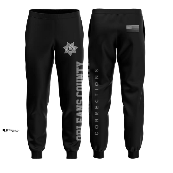 Joggers, Orleans County Corrections, Police, Teamtime, Team time, sublimation, custom sports apparel, team uniforms, spirit wear, spiritwear, sports uniforms, custom shirts, team store, custom team store, fundraiser sports, apparel fundraiser