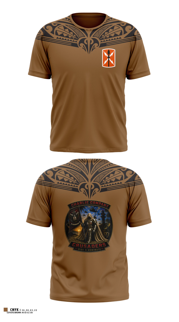 Short Sleeve Performance Shirt, Crusaders, Army, Teamtime, Team time, sublimation, custom sports apparel, team uniforms, spirit wear, spiritwear, sports uniforms, custom shirts, team store, custom team store, fundraiser sports, apparel fundraiser