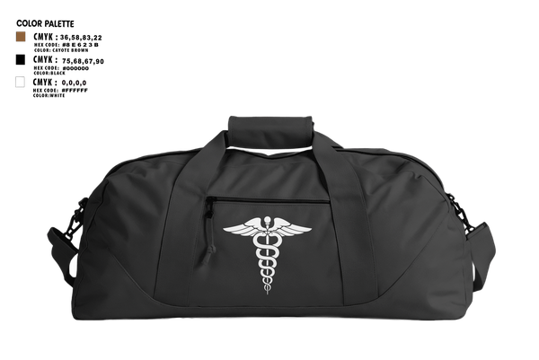 Duffle Bag, 194th AR BDE HRT Medics, Army, Teamtime, Team time, sublimation, custom sports apparel, team uniforms, spirit wear, spiritwear, sports uniforms, custom shirts, team store, custom team store, fundraiser sports, apparel fundraiser